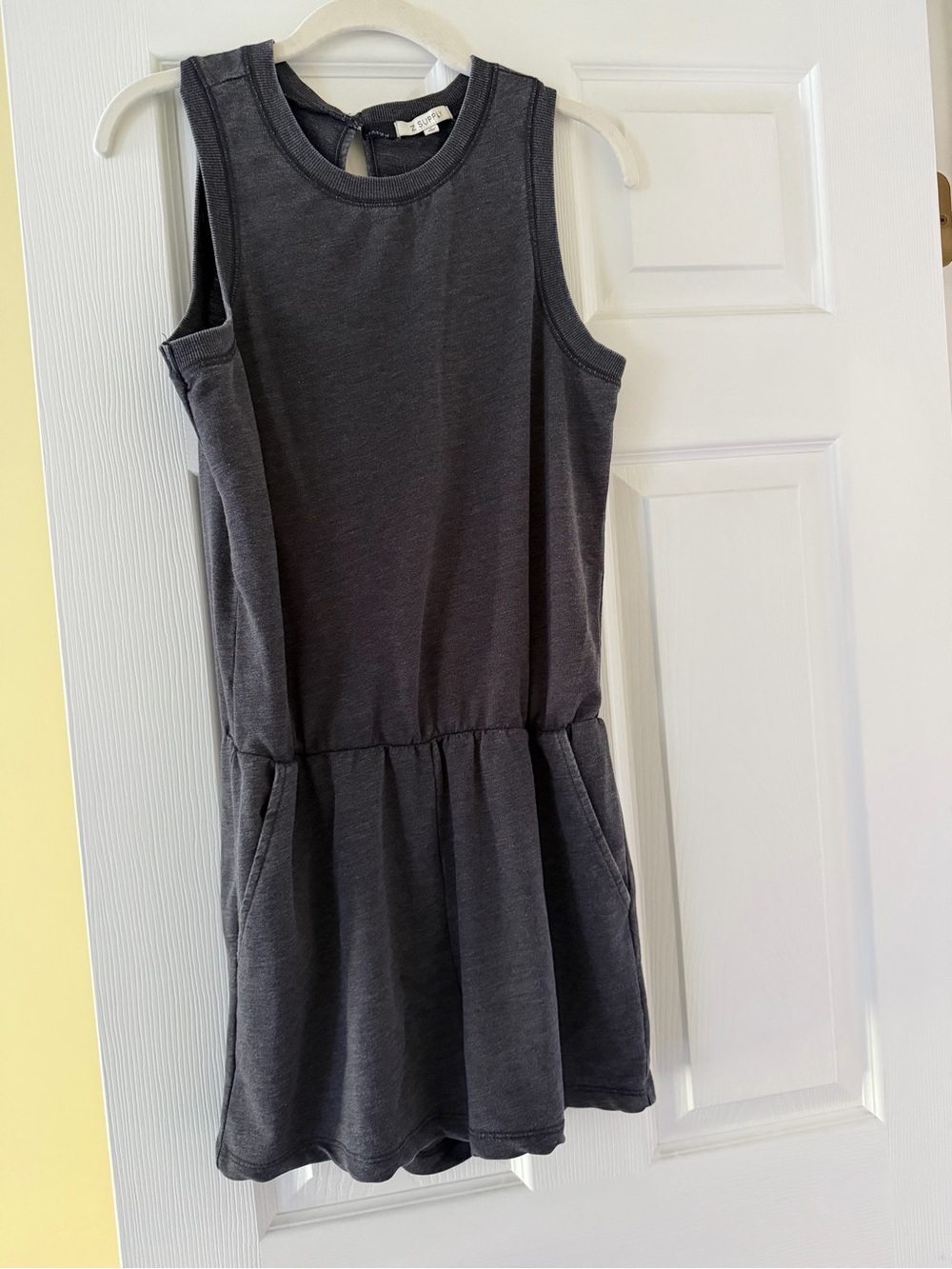 Sleeveless romper